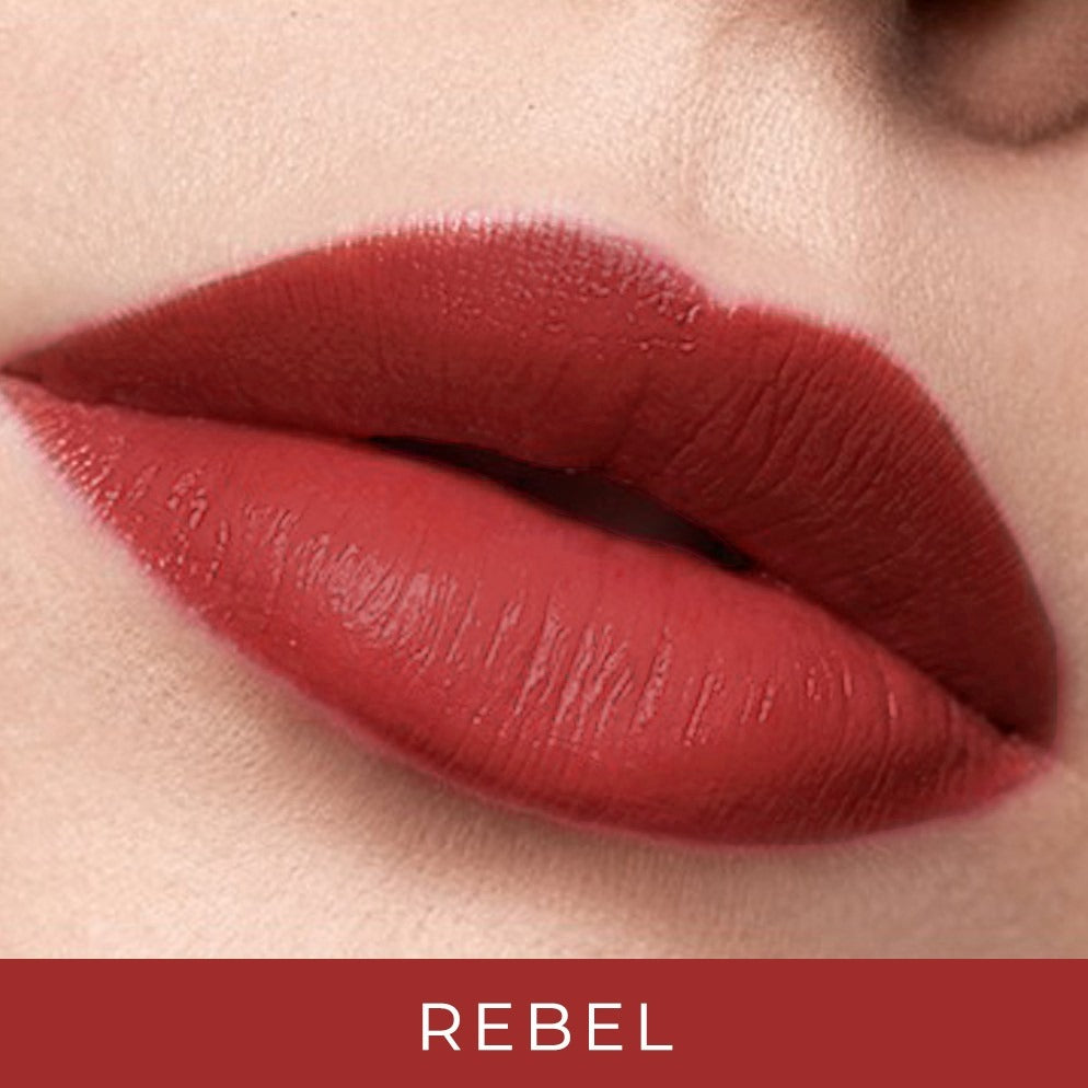 اف اس - أحمر شفاه بودرة مطفي