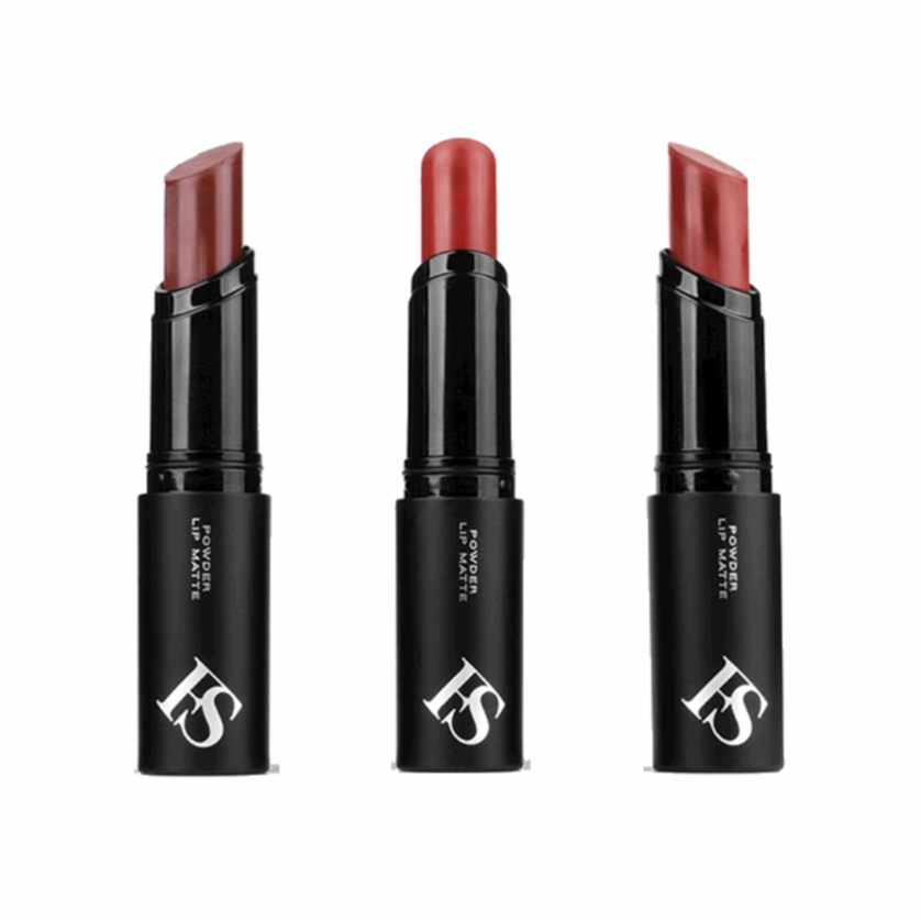 اف اس - أحمر شفاه بودرة مطفي