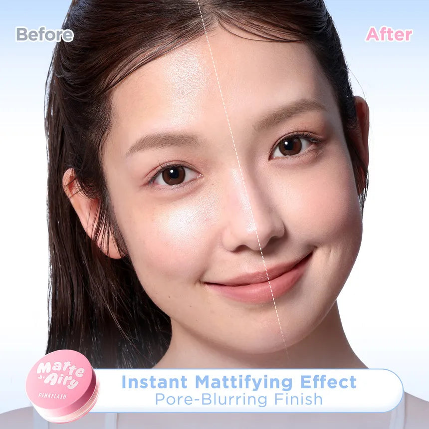 PINKFLASH - Airy Matte Loose Powder 3 Colors