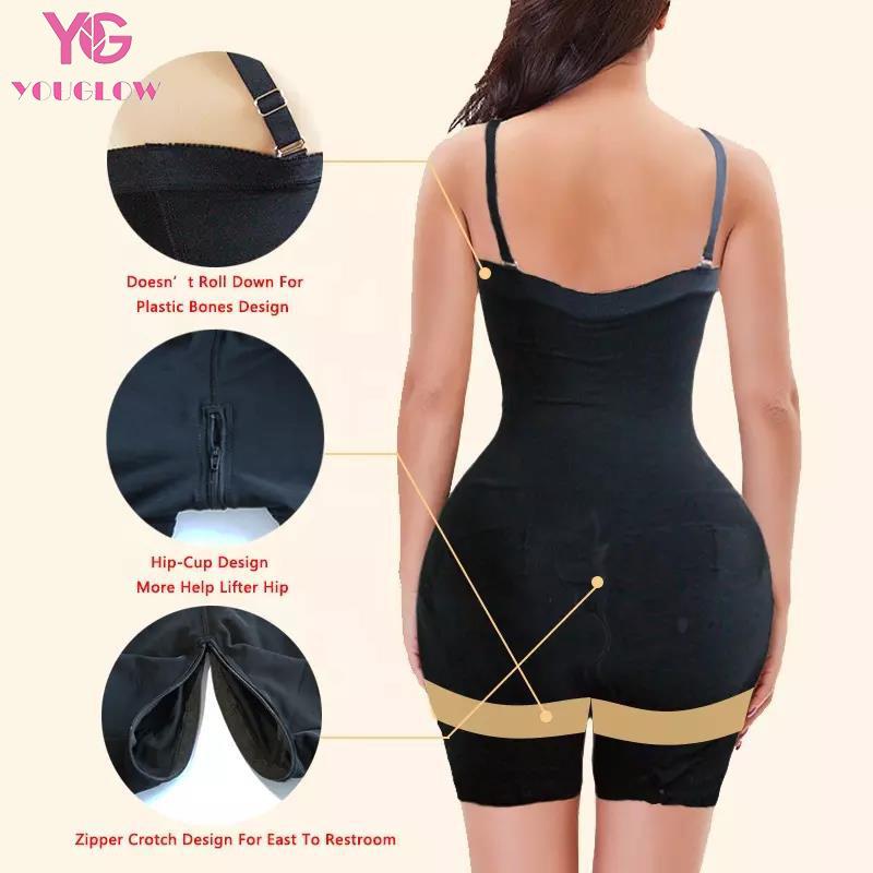 YOUGLOW - Half Body Shaper Sleeveless Zipper Type - Youglow