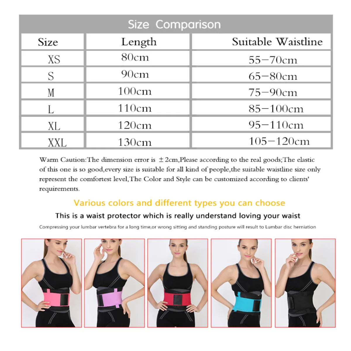 YOUGLOW - Slimbelt Waist Trimmer Tummy Control Type-A - Youglow