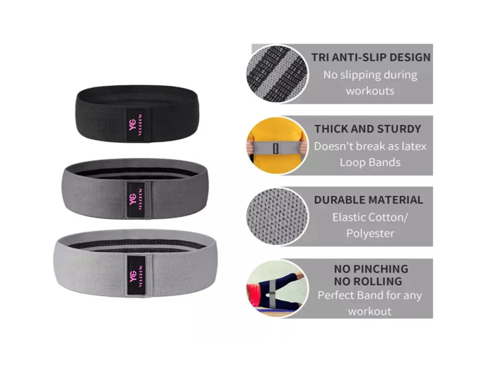 YOUGLOW - Resistance Band For Sport Exercise - Youglow