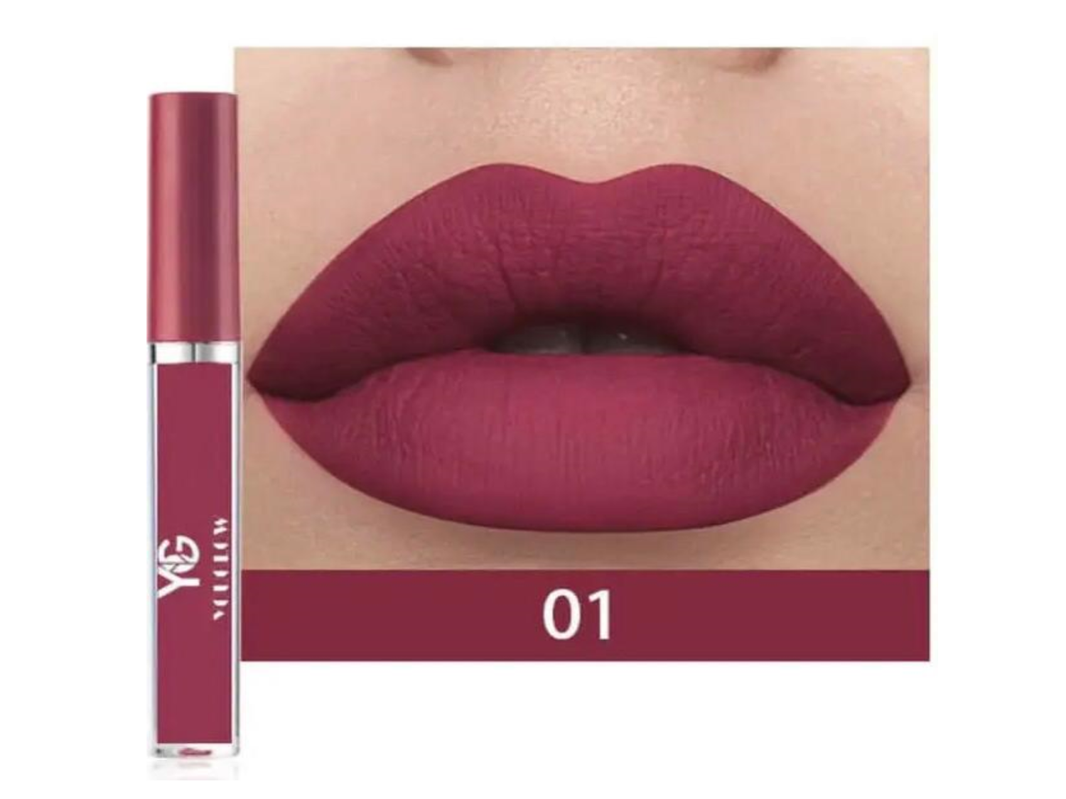 يوجلو - أحمر شفاه نباتي، مقاوم للماء