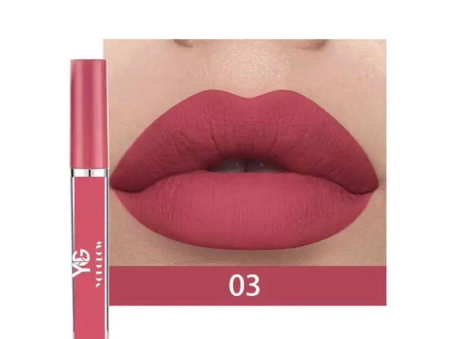 يوجلو - أحمر شفاه نباتي، مقاوم للماء