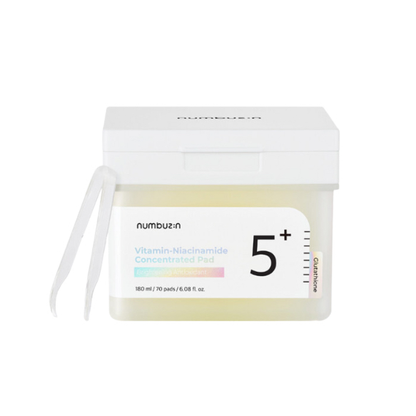 Numbuzin - No.5+ Glutathione Vitamin-Niacinamide Concentrated Pad [180ml/ 70pads]