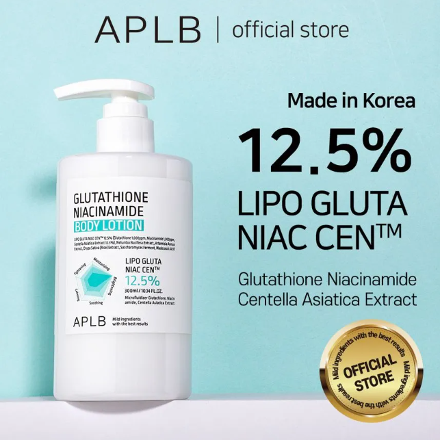 APLB - Glutathione Niacinamide Body Lotion [300ml] - Youglow