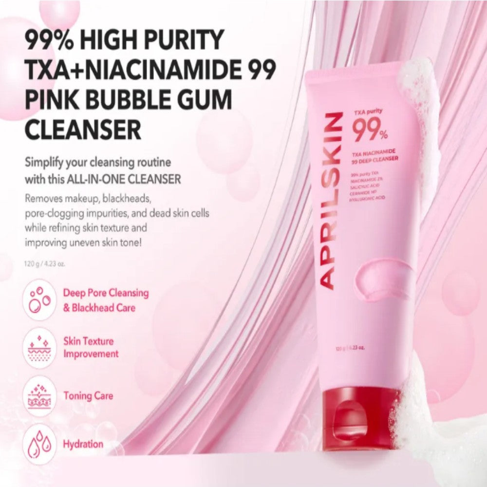 APRILSKIN - TXA Niacinamide 99 Deep Cleanser [120g] - Youglow