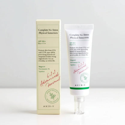 AXIS-Y - Complete No-Stress Physical Sunscreen (V3) [50ml]