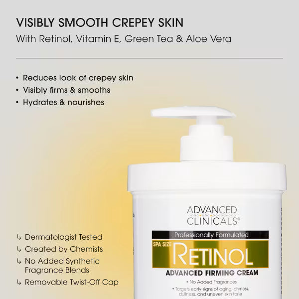 Advanced Clinical - Retinol Advanced Firming Cream [454g]