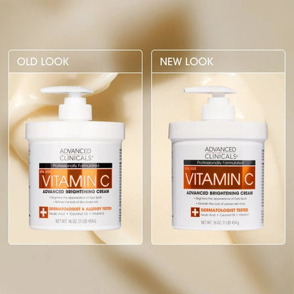 Advanced Clinicals - Vitamin C Advanced Brightening Cream [454g]