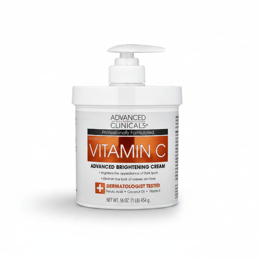 Advanced Clinicals - Vitamin C Advanced Brightening Cream [454g]