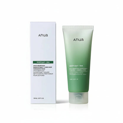 Anua - [RENEW] Heartleaf Quercetinol Pore Deep Cleansing Foam [150ml]