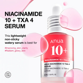 Anua - Niacinamide 10% + TXA 4% Serum [30ml] - Youglow