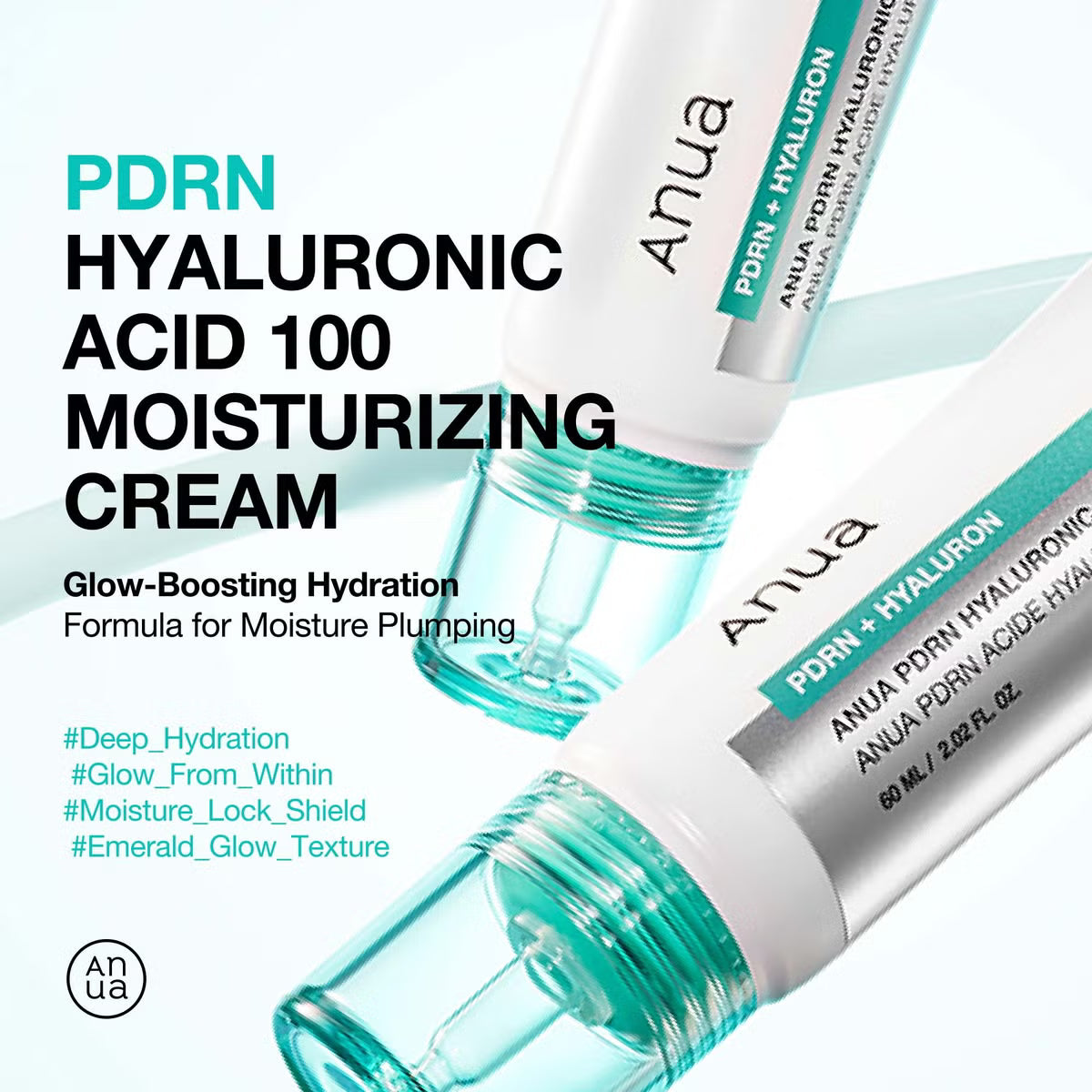Anua - PDRN Hyaluronic Acid 100 Moisturizing Cream [60ml]