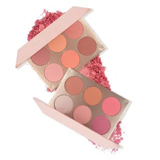 BEAUTY GLAZED - 6 Colours Blush Palette [4.5gx6]