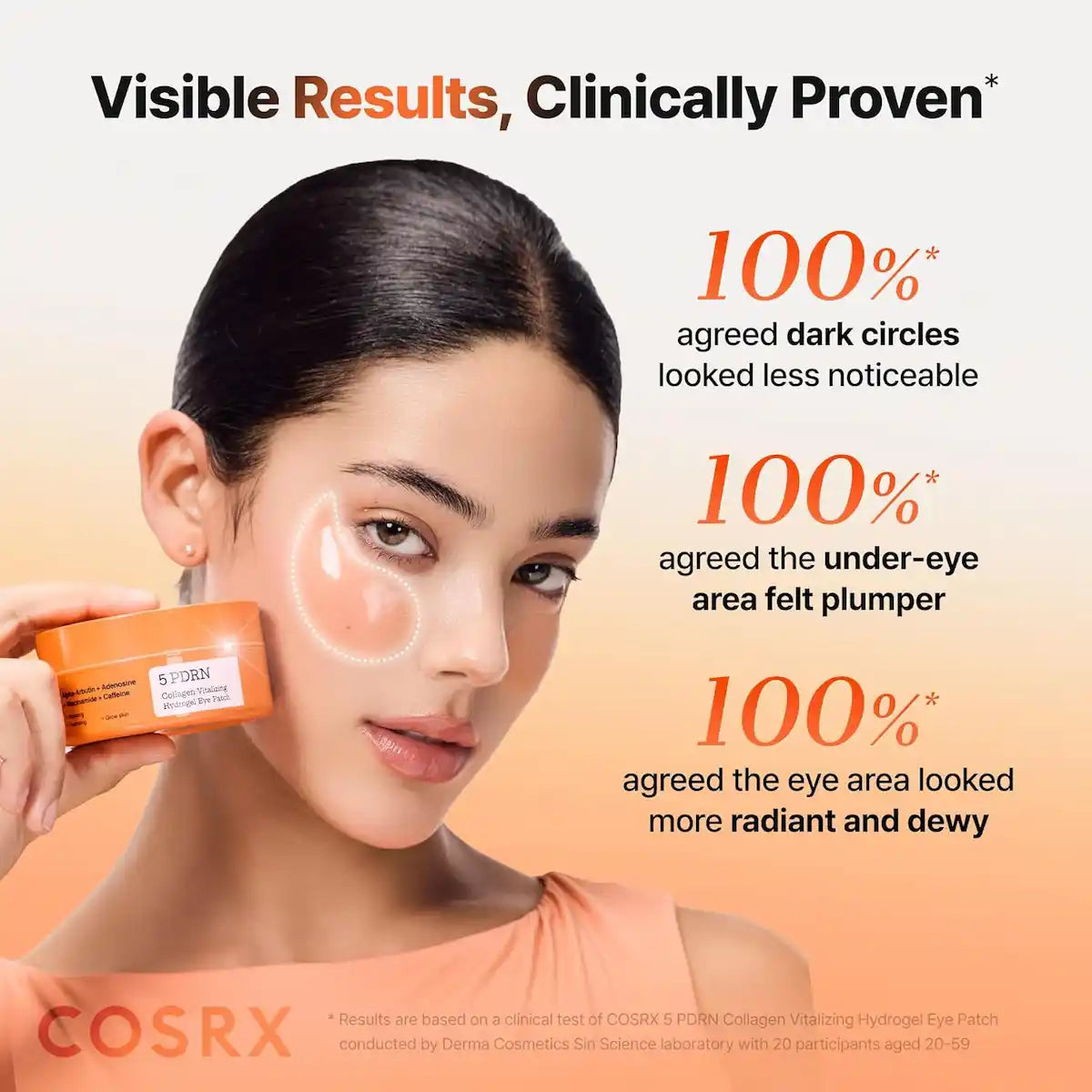 COSRX - 5 PDRN Collagen Vitalizing Hydrogel Eye Patch [60 Patches]
