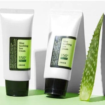 COSRX - Aloe Soothing Sun Cream SPF50+ PA++++ [50ml] - Youglow
