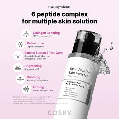COSRX - The 6 Peptide Skin Booster Toner Serum[150ml]