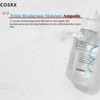 COSRX - Triple Hyaluronic Moisture Ampoule [40ml]