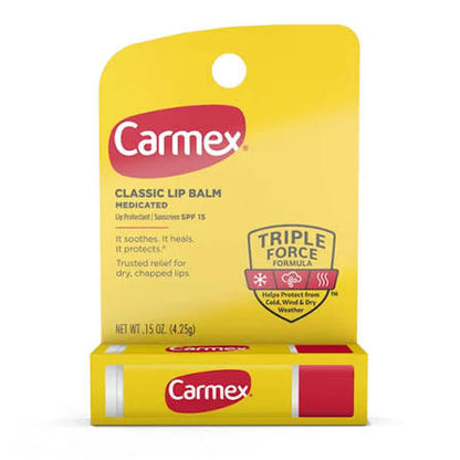 Carmex - Classic Lip Balm Medicated SPF15 [4.25g]