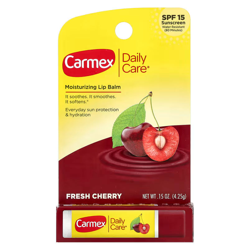 Carmex - Daily Care® Moisturizing Lip Balm SPF15 Fresh Cherry [4.25g]