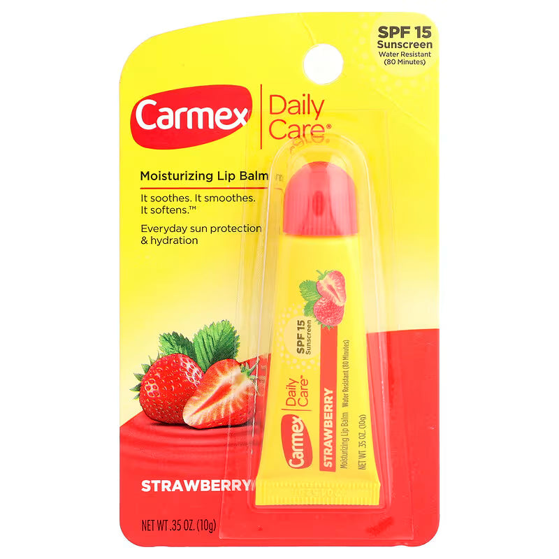 Carmex - Daily Care® Moisturizing Lip Balm SPF15 Strawberry [10g]