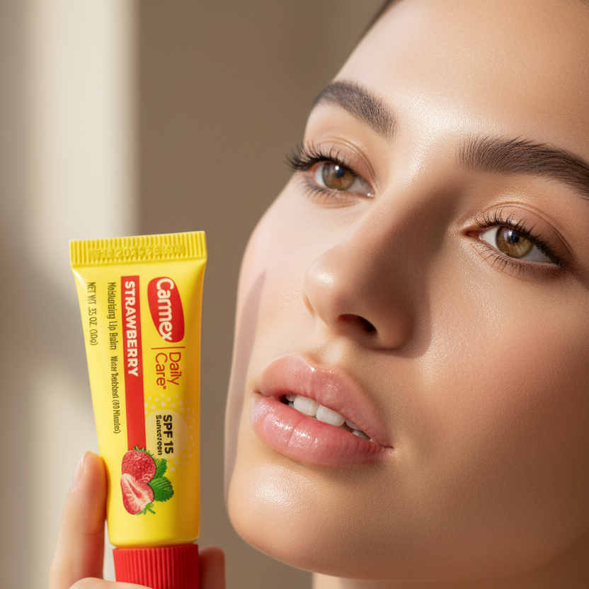 Carmex - Daily Care® Moisturizing Lip Balm SPF15 Strawberry [10g]