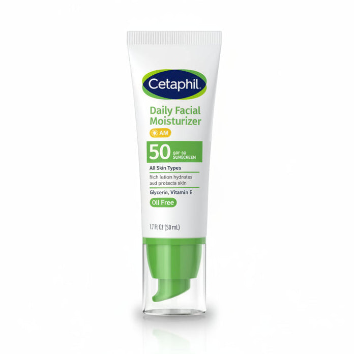 Cetaphil - Daily Facial Moisturizer Sunscreen SPF 50 Fragrance Free [50ml]
