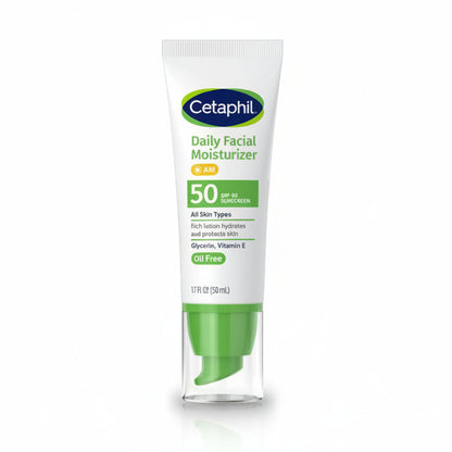 Cetaphil - Daily Facial Moisturizer Sunscreen SPF 50 Fragrance Free [50ml]