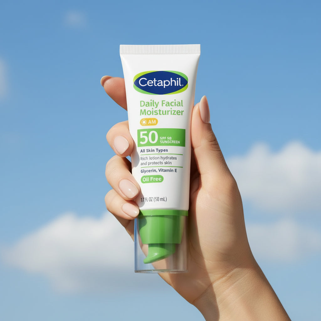 Cetaphil - Daily Facial Moisturizer Sunscreen SPF 50 Fragrance Free [50ml]
