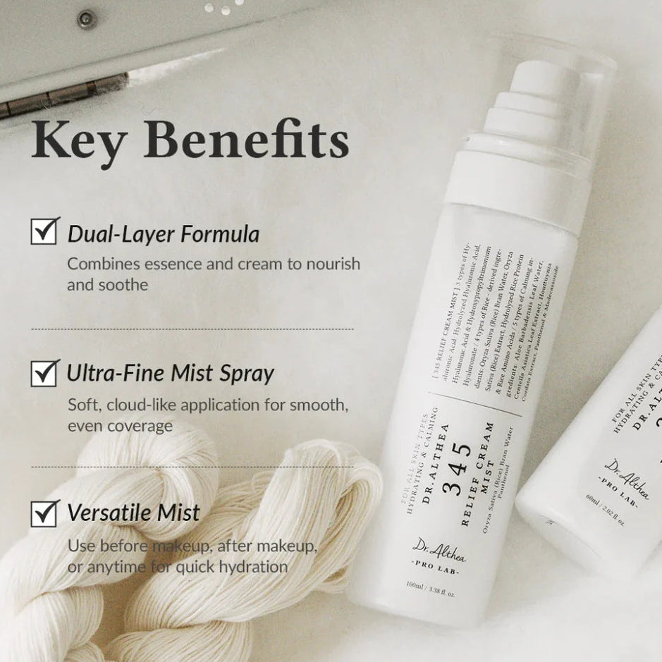 Dr. Althea - 345 Relief Cream Mist [60ml, 100m]
