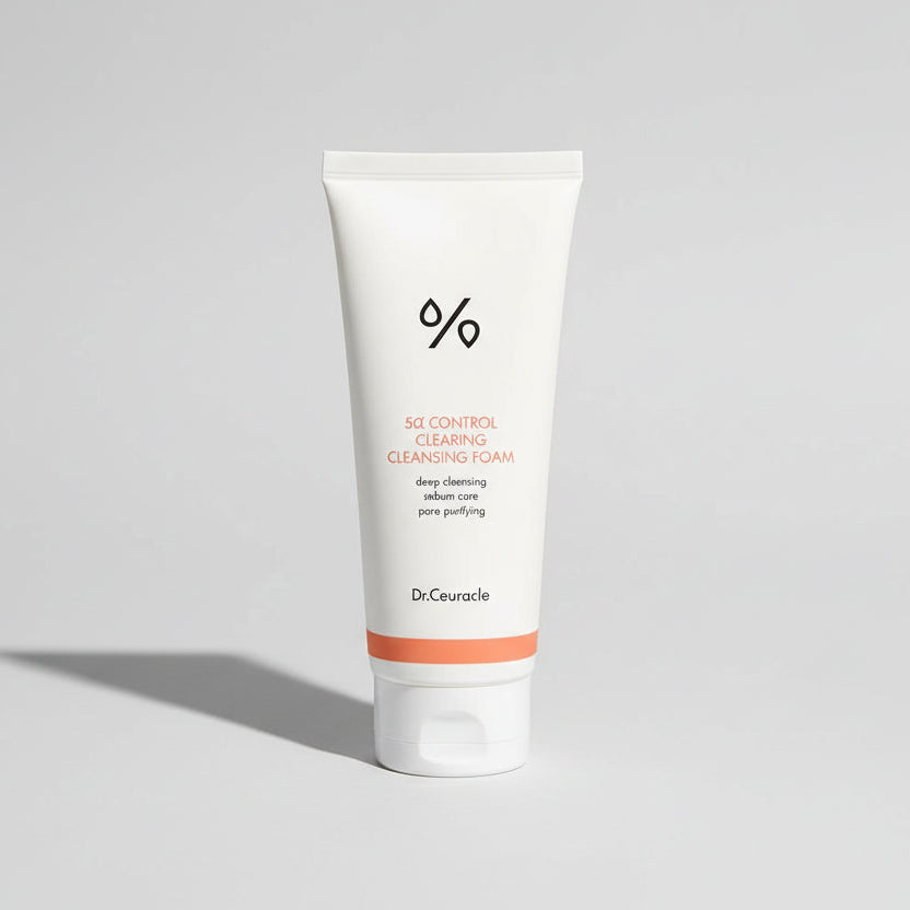 Dr. Ceuracle - 5 Alpha Control Clearing Cleansing Foam [200ml] - Youglow