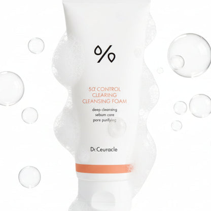 Dr. Ceuracle - 5 Alpha Control Clearing Cleansing Foam [200ml] - Youglow