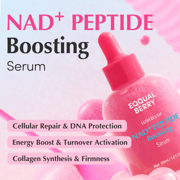 EQQUALBERRY - NAD + Peptide Boosting Serum [30ml]