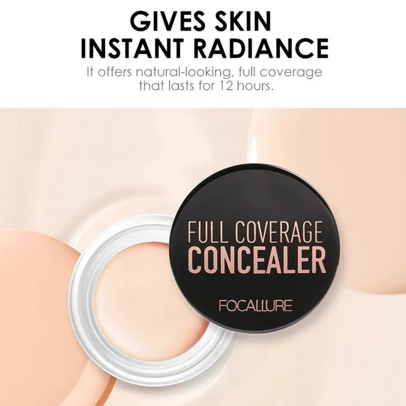 FOCALLURE - Full coverage concealer - 7 Colors [3.3g]