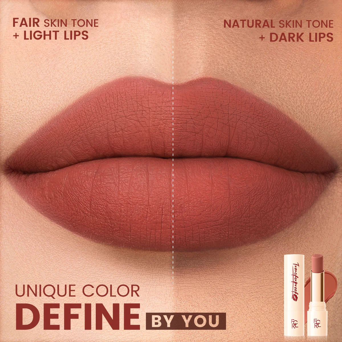 FOCALLURE - Transferproof Matte Lipstick [3.5g] - Youglow