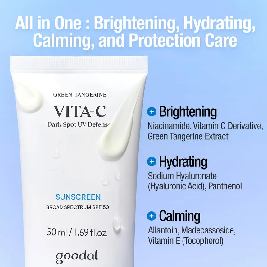 Goodal - Green Tangerine Vita C Dark Spot UV Defense Sunscreen [50ml]