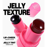 HANDAIYAN - Jelly Heart Tint Blush Stick (Lip + Cheek) - 8 Colors [9g] - Youglow