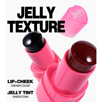HANDAIYAN - Jelly Heart Tint Blush Stick (Lip + Cheek) - 8 Colors [9g]