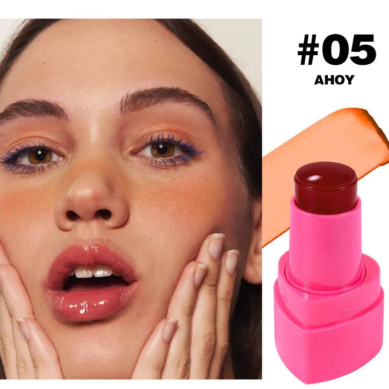 HANDAIYAN - Jelly Heart Tint Blush Stick (Lip + Cheek) - 8 Colors [9g]