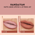 HANDAIYAN - Matte Liquid Lipstick & Lip Pencil Set [(Lip Glaze*3ml & Lip Pencil*1.2g)] - Youglow