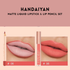 HANDAIYAN - Matte Liquid Lipstick & Lip Pencil Set [(Lip Glaze*3ml & Lip Pencil*1.2g)] - Youglow