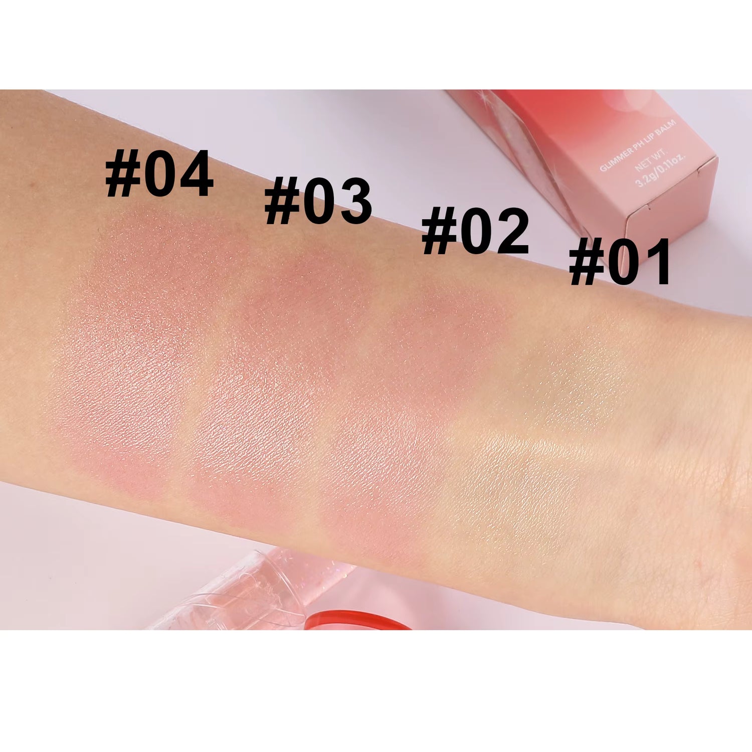 HANDAIYAN - Temperature Change Lip Balm - 4 Colors [3.2g]