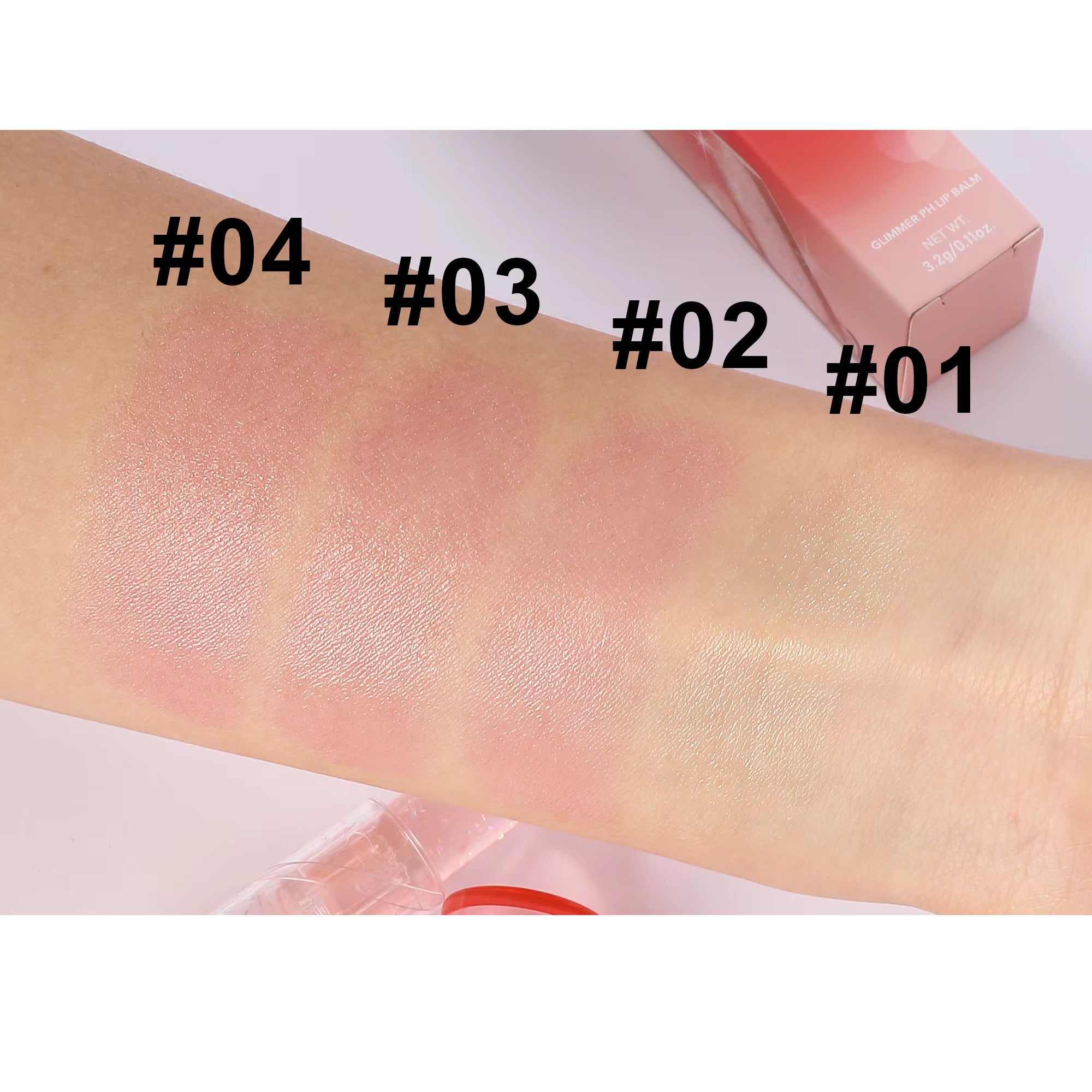 HANDAIYAN - Temperature Change Lip Balm - 4 Colors [3.2g]