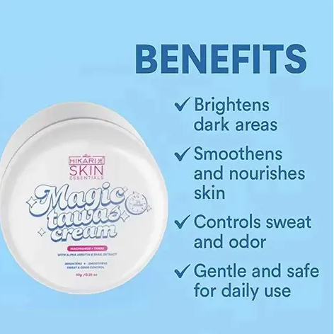HIKARI SKIN ESSENTIALS - Magic Tawas Cream [10g]