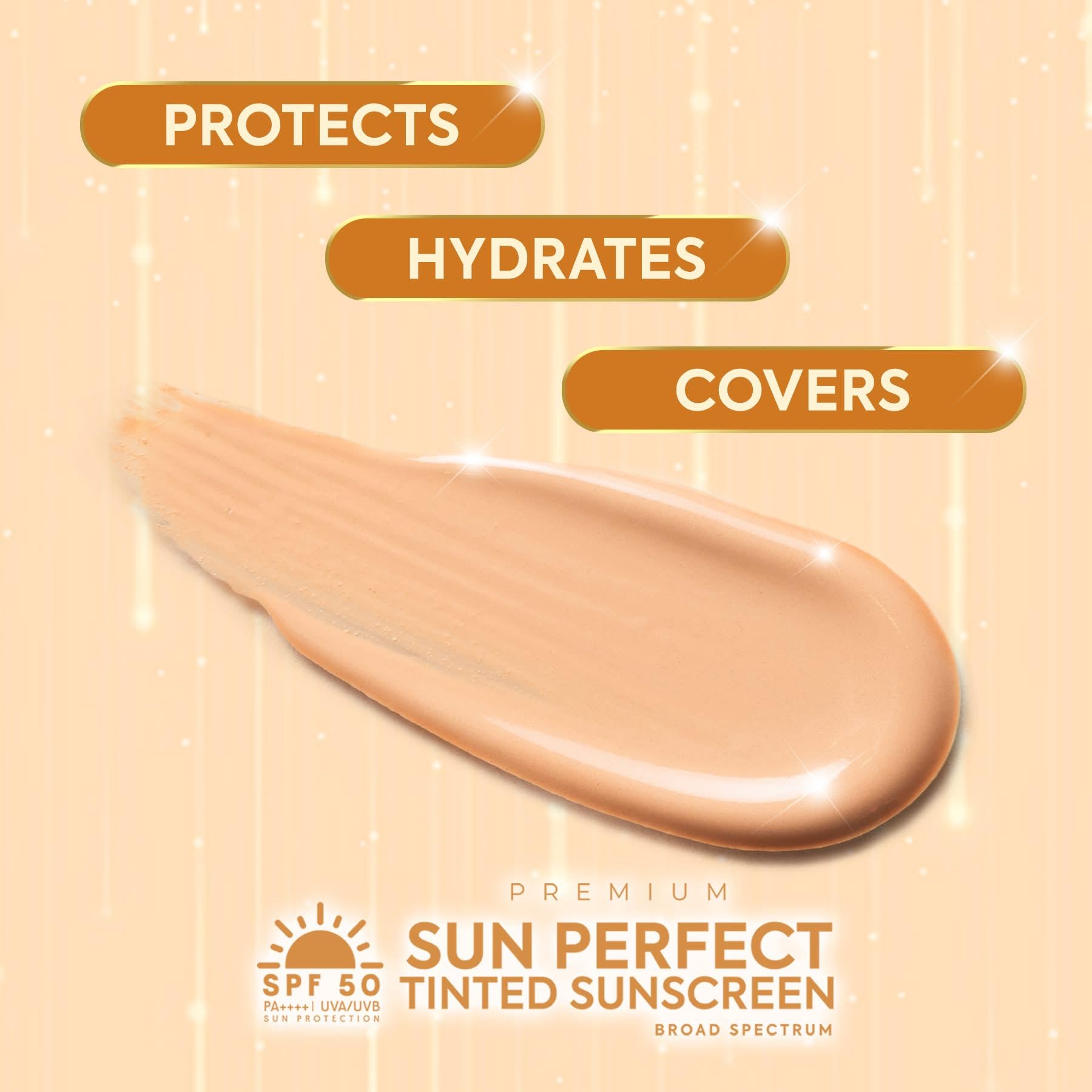 HIKARI SKIN ESSENTIALS - Sun Perfect Tinted Sunscreen SPF50 [50ml]