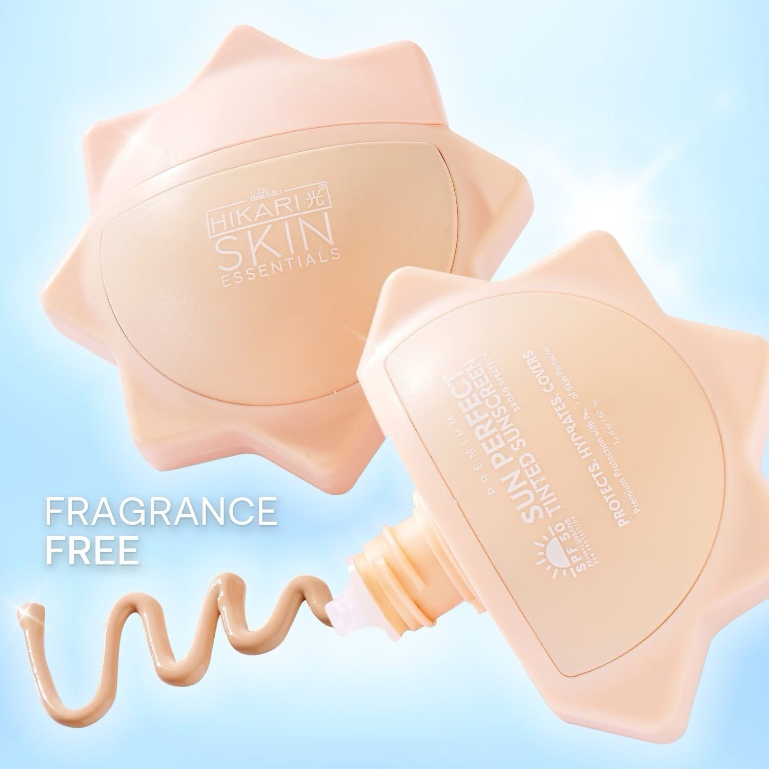 HIKARI SKIN ESSENTIALS - Sun Perfect Tinted Sunscreen SPF50 [50ml]
