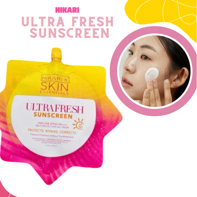 HIKARI SKIN ESSENTIALS - Ultra Fresh Sunscreen SPF50 PA++++ [50ml]