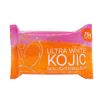 HIKARI SKIN ESSENTIALS - Ultra White KOJIC Skin Lightening Soap [75g]