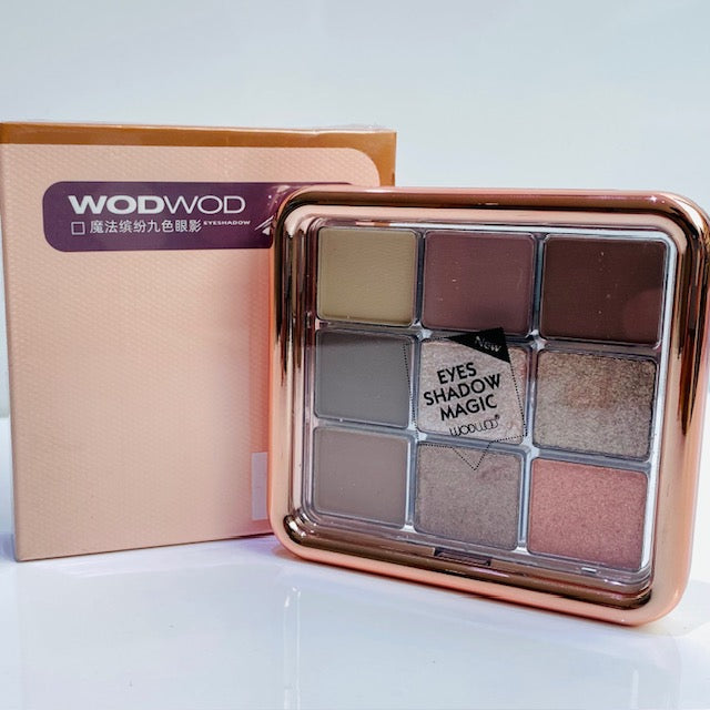 WODWOD - Magic Colorful Nine Colors Eyeshadow Palette